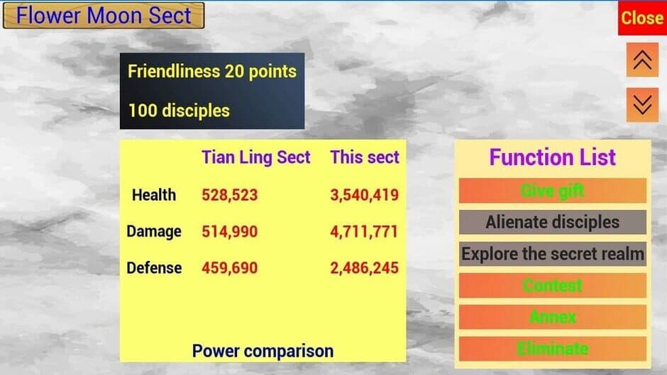 Скриншот 2 из The Rise of Tianling Sect