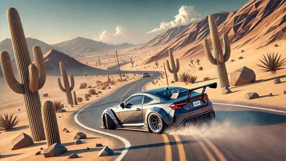 Скриншот 2 из Drift Desert Race