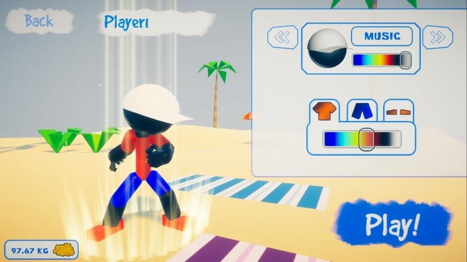 Скриншот 4 из Stickman Beach Volleyball Deluxe
