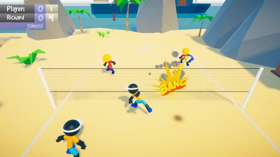 Скриншот 7 из Stickman Beach Volleyball Deluxe