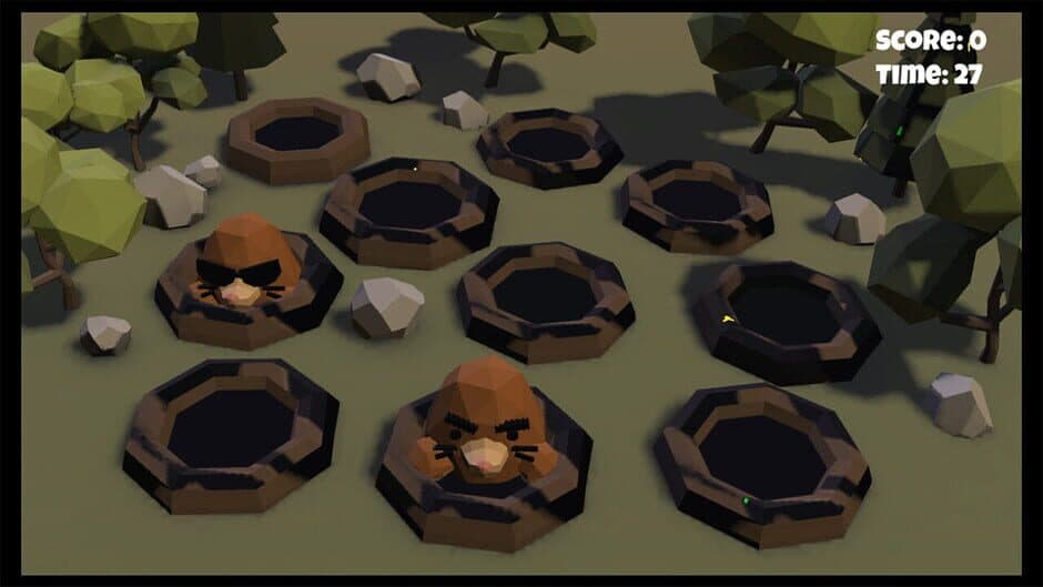 Скриншот 1 из 3D Whac-A-Mole