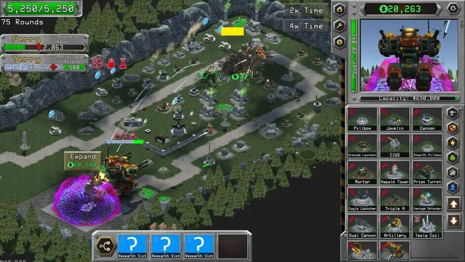 Скриншот 2 из Expand & Exterminate: Terrytorial Disputes - Endless Base Defense