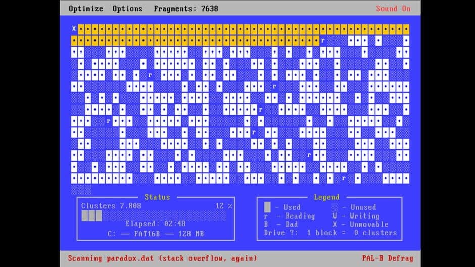 Скриншот 2 из Idle Defragmenter 95