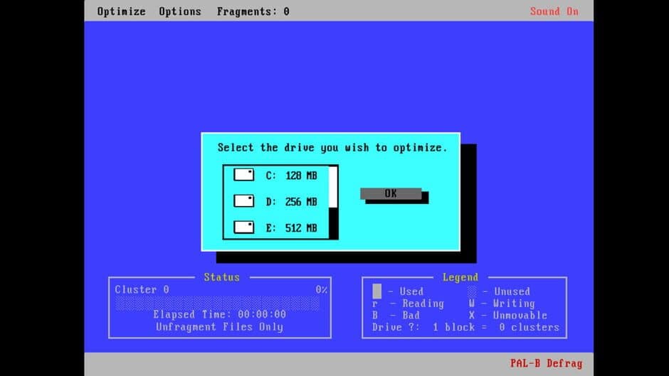 Скриншот 5 из Idle Defragmenter 95
