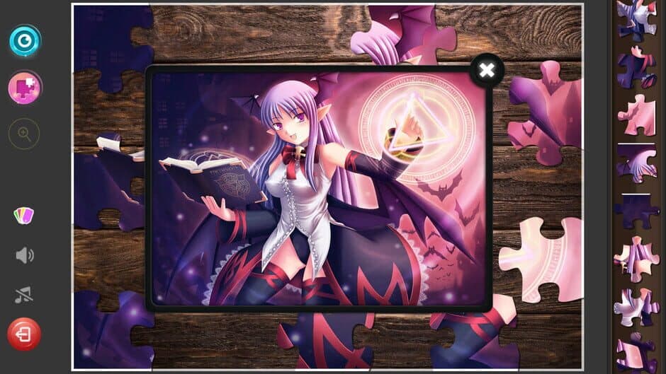 Скриншот 4 из Anime Girls Jigsaw Puzzles
