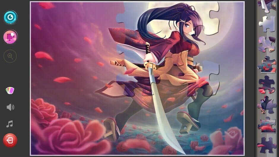 Скриншот 5 из Anime Girls Jigsaw Puzzles