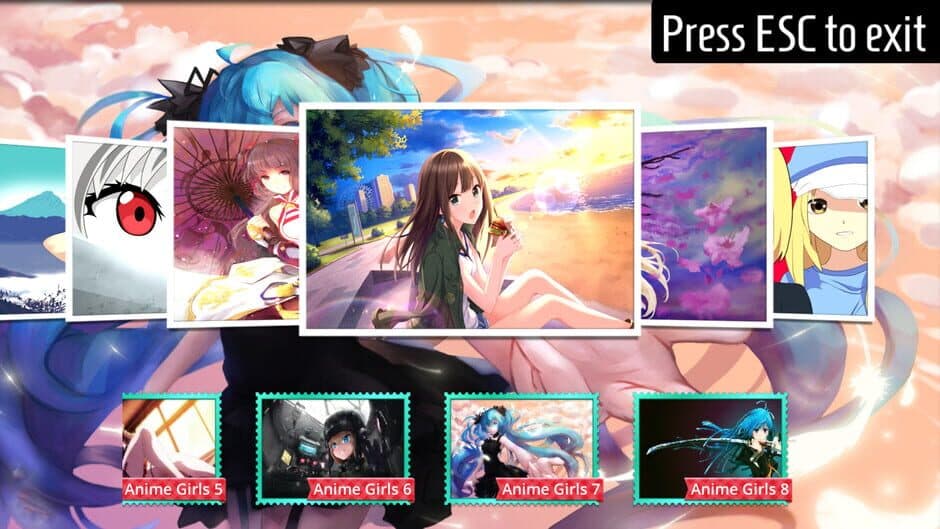 Скриншот 6 из Anime Girls Jigsaw Puzzles
