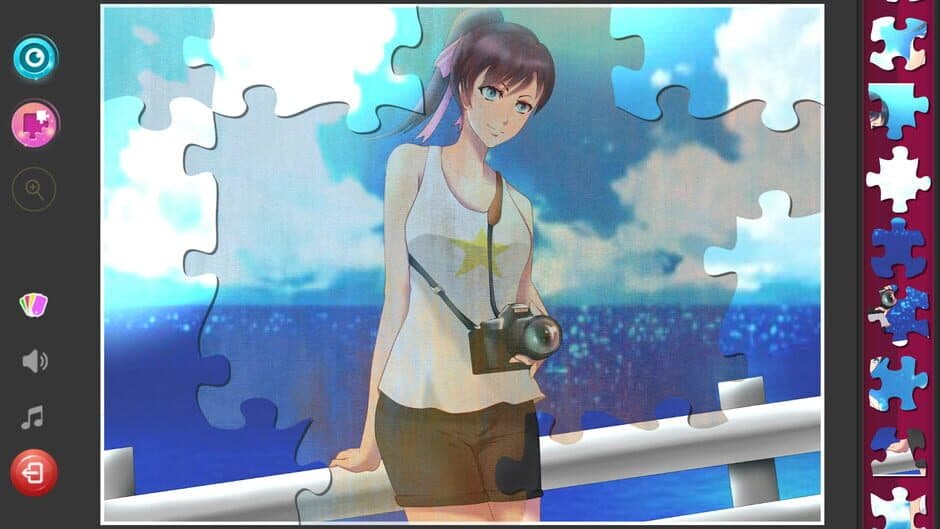 Скриншот 7 из Anime Girls Jigsaw Puzzles