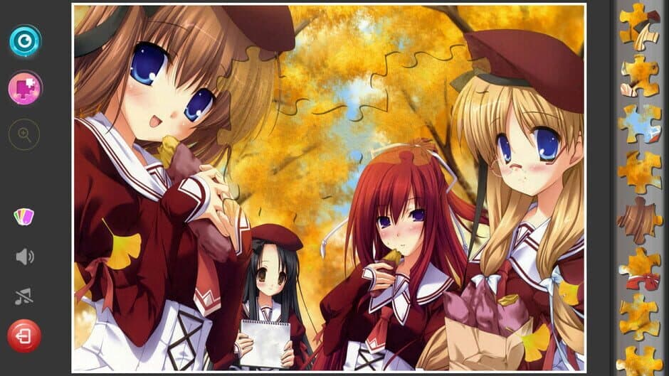 Скриншот 8 из Anime Girls Jigsaw Puzzles