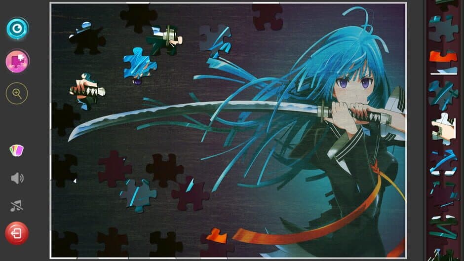 Скриншот 9 из Anime Girls Jigsaw Puzzles