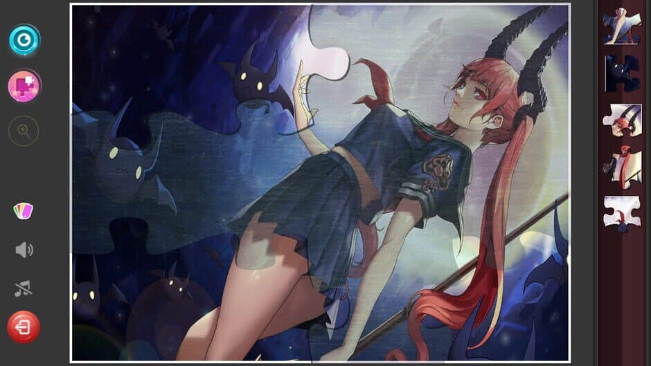 Скриншот 10 из Anime Girls Jigsaw Puzzles