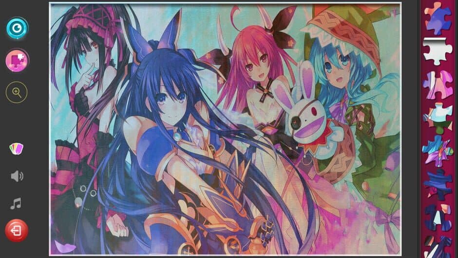 Скриншот 12 из Anime Girls Jigsaw Puzzles