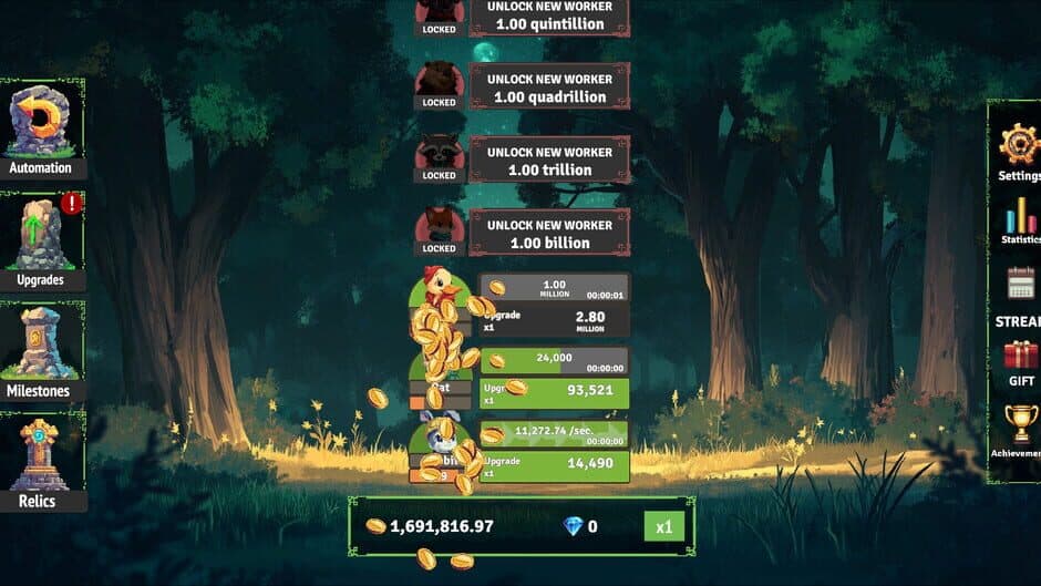 Скриншот 8 из Animal Workforce: Idle Tycoon Clicker
