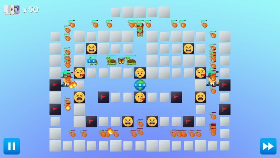 Скриншот 1 из Emoji TD