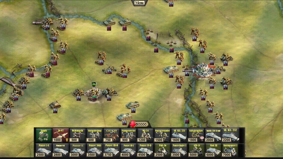Скриншот 1 из Frontline: Panzers & Generals Vol. I