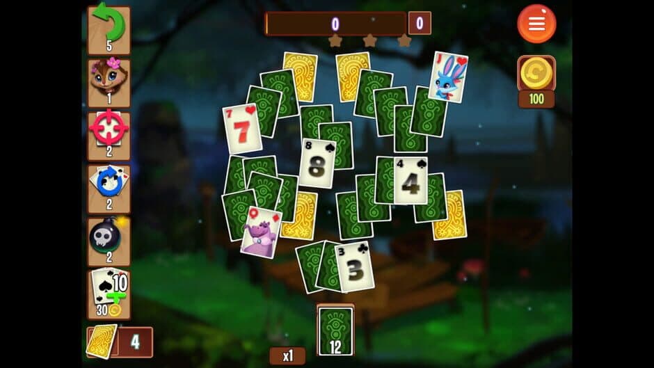 Скриншот 4 из Rainforest Solitaire