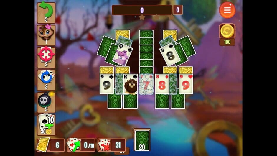 Скриншот 5 из Rainforest Solitaire