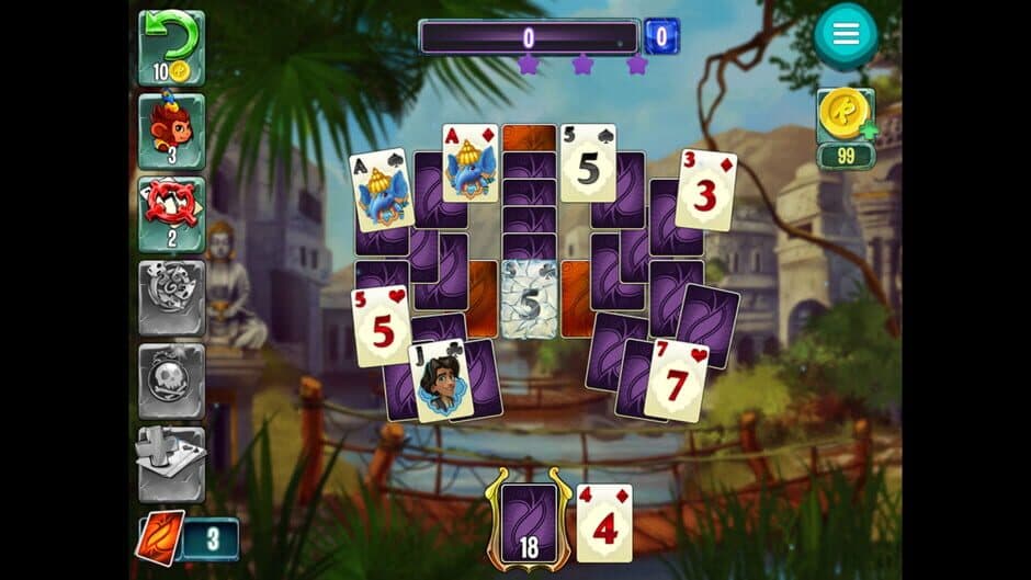 Скриншот 2 из Indian Legends Solitaire