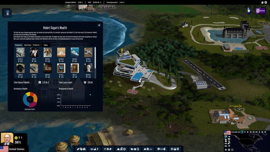 Скриншот 10 из Geo-Political Simulator 2026 Edition