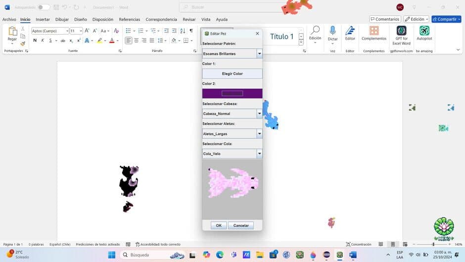 Скриншот 1 из Acuaria Pet Desktop