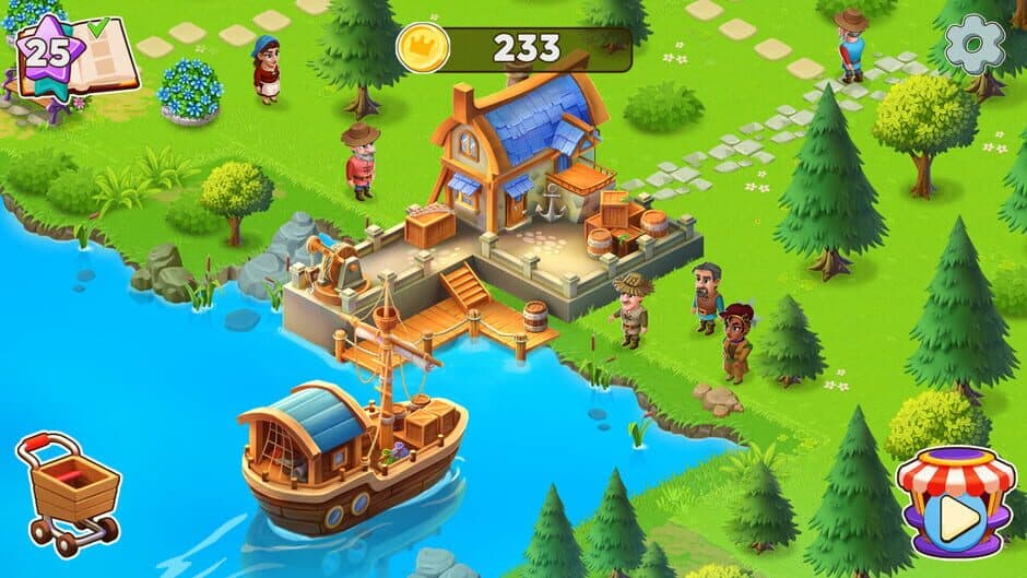 Скриншот 2 из Kingdoms: Merge & Build
