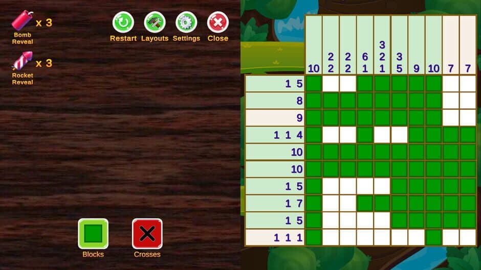 Скриншот 2 из Nonogram Kingdom