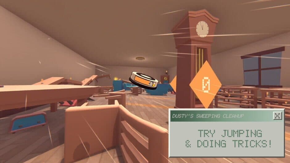 Скриншот 2 из Dusty's Sweeping Cleanup
