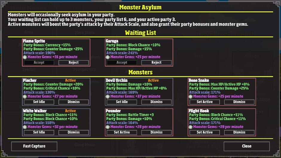 Скриншот 7 из Monster Hunting: Incremental Grind Forever