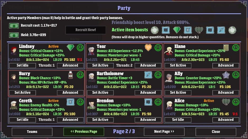 Скриншот 8 из Monster Hunting: Incremental Grind Forever