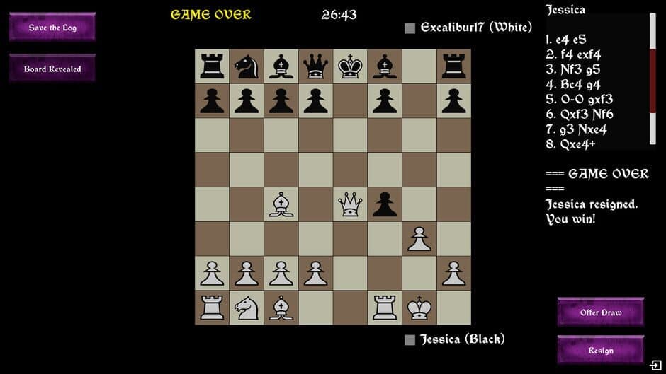 Скриншот 1 из Blindfold Chess