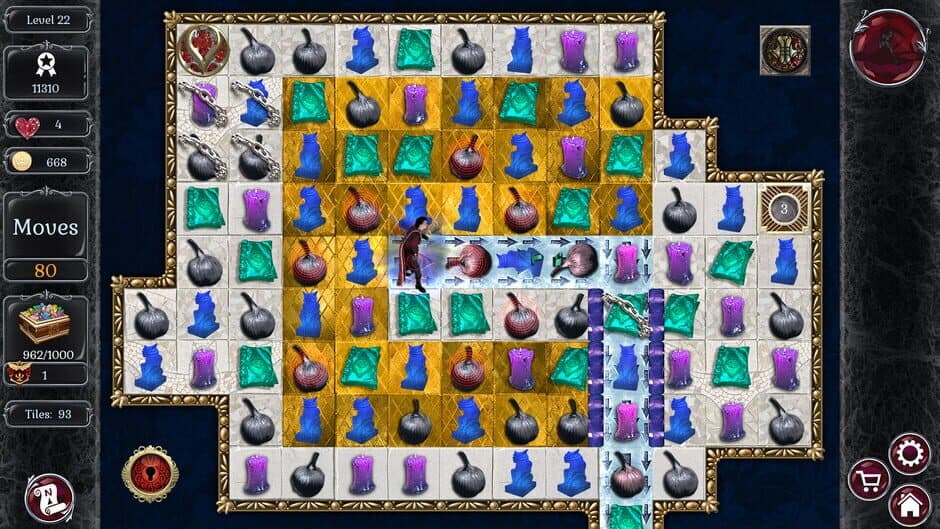 Скриншот 7 из Jewel Match: Dracula - Collector's Edition