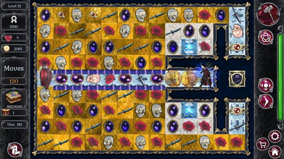 Скриншот 1 из Jewel Match: Dracula - Collector's Edition