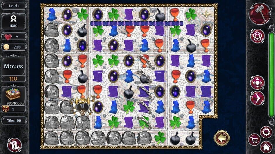 Скриншот 2 из Jewel Match: Dracula - Collector's Edition