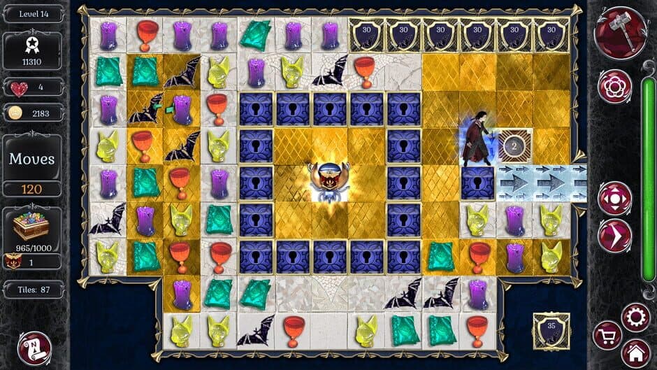 Скриншот 3 из Jewel Match: Dracula - Collector's Edition