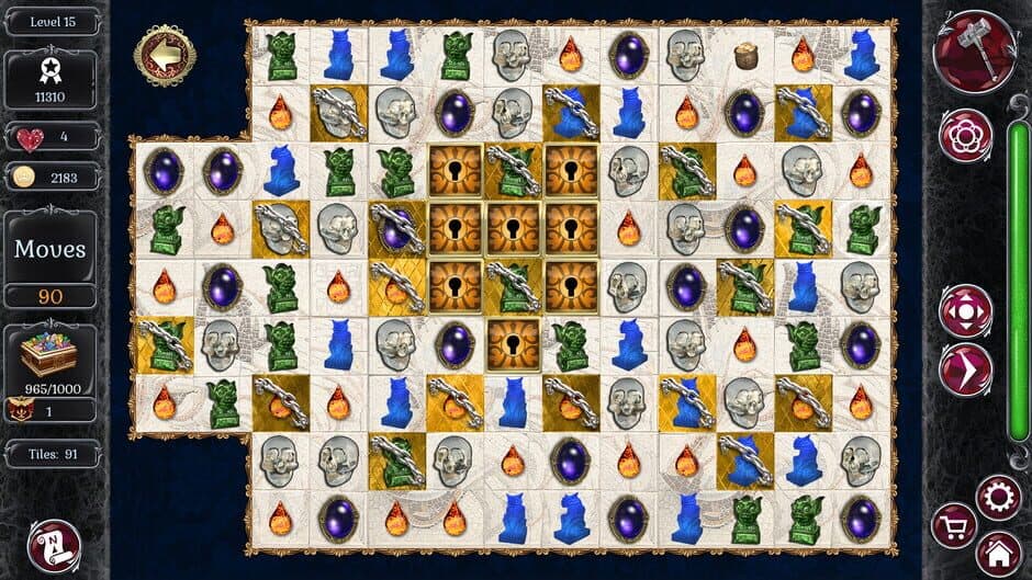 Скриншот 4 из Jewel Match: Dracula - Collector's Edition