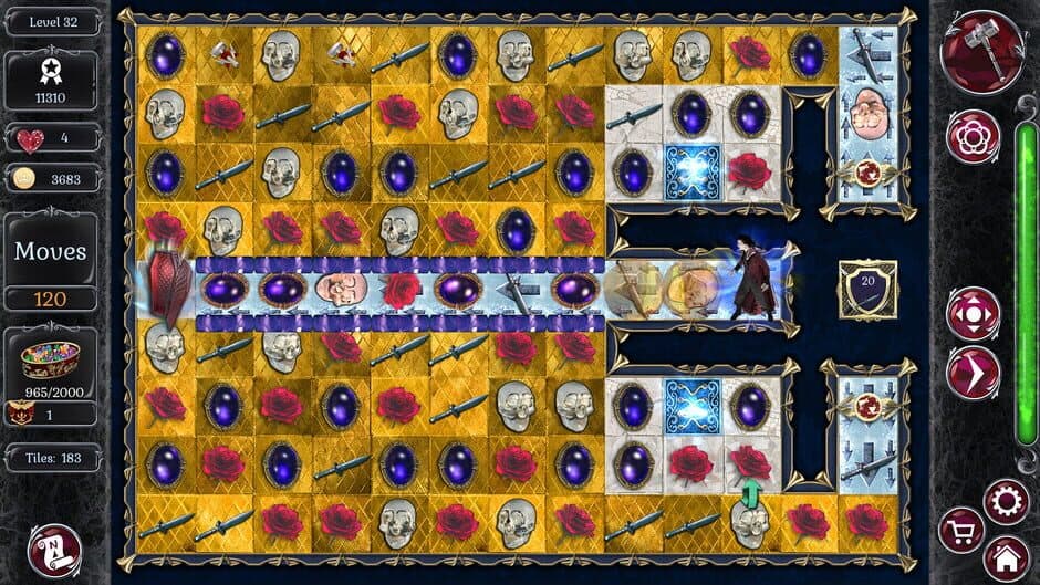 Скриншот 6 из Jewel Match: Dracula - Collector's Edition