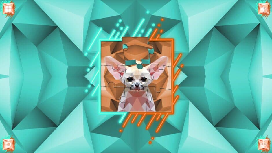 Скриншот 2 из Poly Jigsaw: Predators