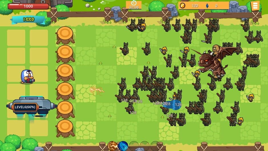 Скриншот 4 из Chicken Defense War