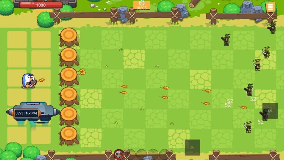 Скриншот 2 из Chicken Defense War