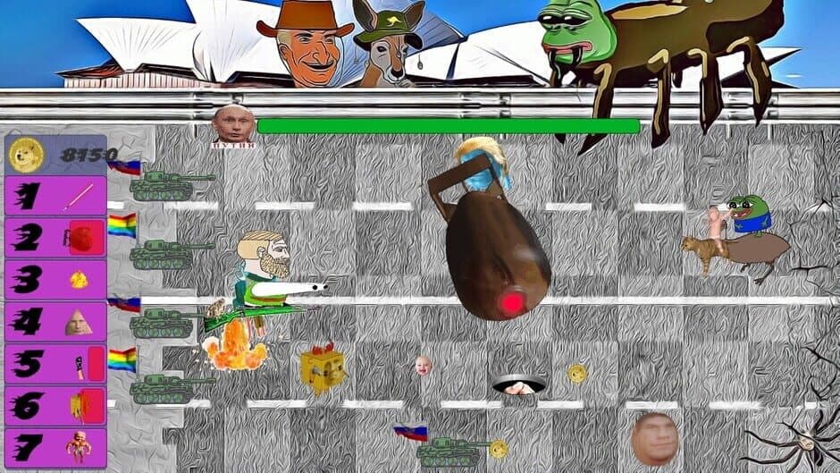 Скриншот 1 из Putin Vs. Zombies