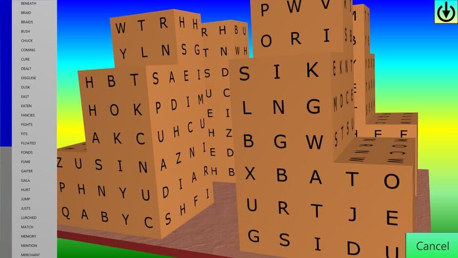 Скриншот 3 из Wordsearch Attack