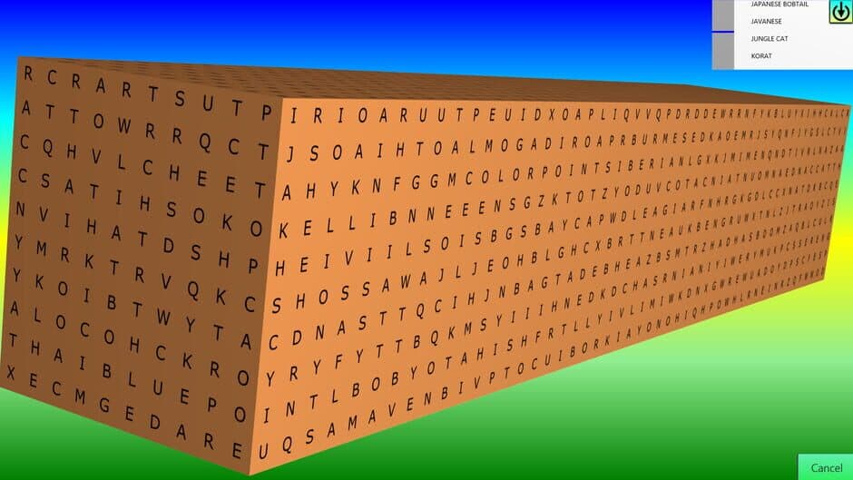Скриншот 6 из Wordsearch Attack