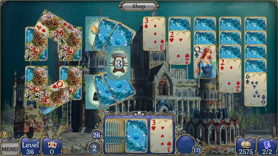 Скриншот 6 из Jewel Match Atlantis Solitaire 5: Collector's Edition
