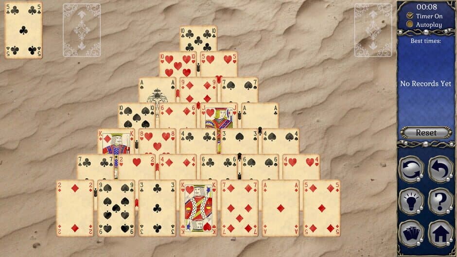 Скриншот 2 из Jewel Match Atlantis Solitaire 5: Collector's Edition