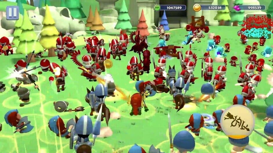 Скриншот 2 из Mini Warriors: Brawler Army