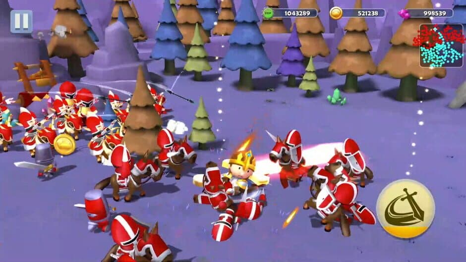 Скриншот 4 из Mini Warriors: Brawler Army