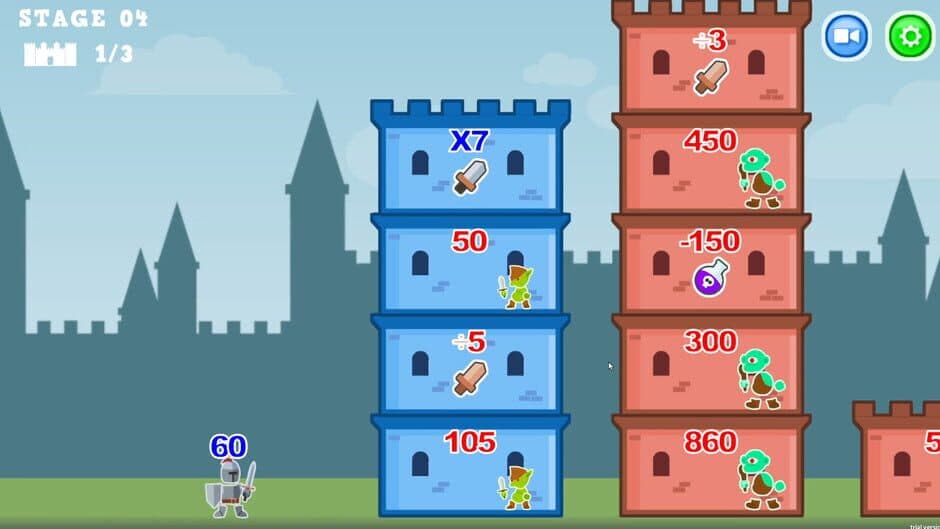 Скриншот 1 из Number Tower
