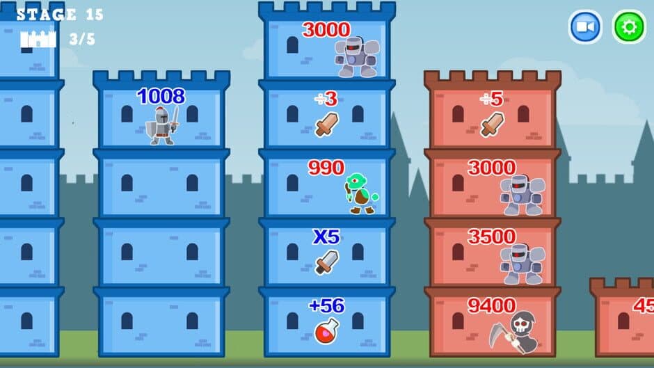 Скриншот 2 из Number Tower