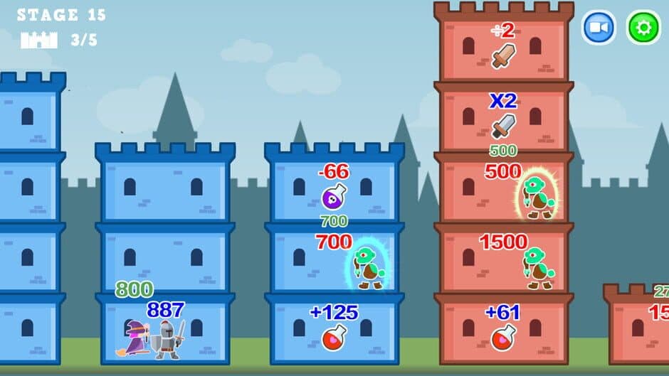 Скриншот 4 из Number Tower