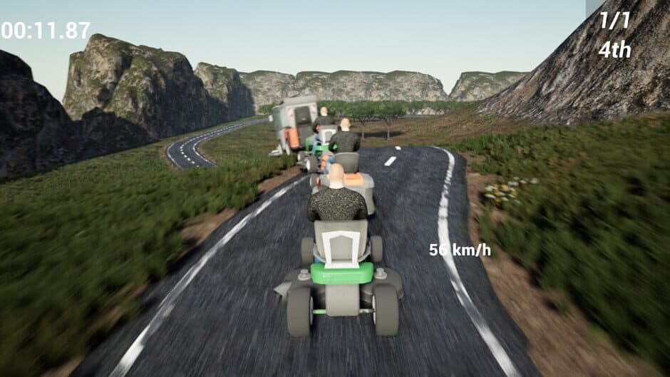 Скриншот 3 из Lawnmower Game Racing 2: Drunken